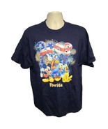 2008 Disney Florida Adult Blue XL TShirt - $371.72 MXN