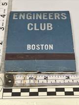 Giant Feature Matchbook EC  Engineers Club  Boston  Mass.  gmg - £19.41 GBP