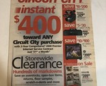 2000 Circuit City Vintage Department store Ad Advertisement - $18.80