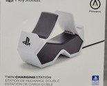 PS5 PlayStation 5 PowerA 1516956-01 Twin Charging Dock Black White Open Box - £15.32 GBP