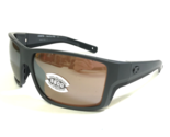 Costa Sonnenbrille Reefton Pro 06S9080-10 Matt Grau Wrap Rahmen Polarisi... - $167.44