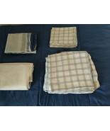 KING Comforter SET    W/ Shams /SHEETS / SKIRT ,sheets, cases - £55.13 GBP