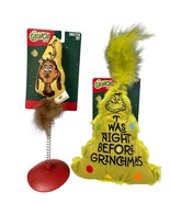 Lot Of 2 THE GRINCH Christmas CAT Toys Cat Kicker + Swatter Toy NEW - €11,11 EUR