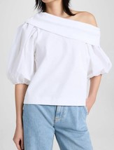 Tanya Taylor georgia top in OPTIC WHITE - size XS - $164.34