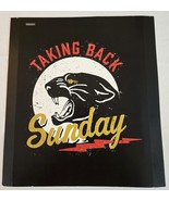 TAKING BACK SUNDAY Panther Hot Topic T-SHIRT DISPLAY STORE POSTER Rock RARE - $453.17 MXN
