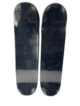 2 x Blank Skateboard Decks  7.5&quot; in Dip Black with Iron Horse Grip - $38.60