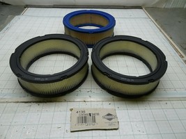 Briggs &amp; Stratton 394018S Air Filter Element QTY 3 Filters   OEM NOS - $29.01