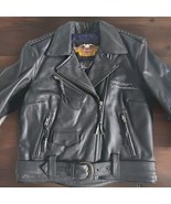 Womens Harley-Davidson Leather Jacket Small Zip Up NWT - $149.02 CAD