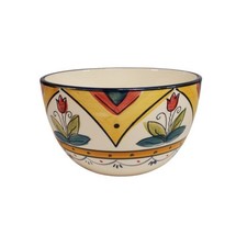 Tabletops Gallery Bowl Moroccan Handcrafted Bowl Sunflower Floral 6&quot;x4.5&quot;   - £13.37 GBP