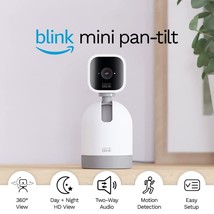 Mini Pan Tilt Camera Rotating indoor plug in smart security camera two w... - £72.78 GBP