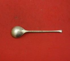 Saphir by Michelsen Danish Sterling Silver Sugar Spoon Gold Washed 5 1/8&quot; - £61.37 GBP