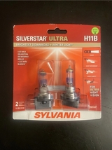 Sylvania H11B SilverStar Ultra White Halogen Headlight Bulbs for Clarity... - $70.49 CAD