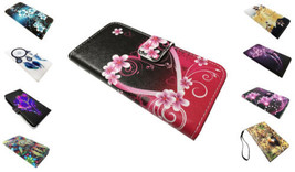 For LG Rebel 2 / 3 L57BL L58VL / Phoenix 3 / Risio 2 /Fortune Wallet Cover Case - £7.08 GBP+