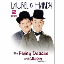 Laurel &amp; Hardy: The Flying Deuces / Utopia (DVD) NEW - £6.95 GBP