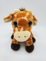 Aurora Dreamy Eyes Gallop Giraffe Tan White Beanbag 10&quot; Plush Stuffed Toy B350 - £7.81 GBP