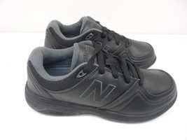 New Balance Women&#39;s 813 V1 Lace Up Walking Shoe Black Size 7B - £56.94 GBP