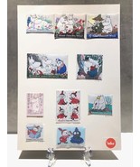 Tove Jansson, old Moomin fabric stamps - $118.80