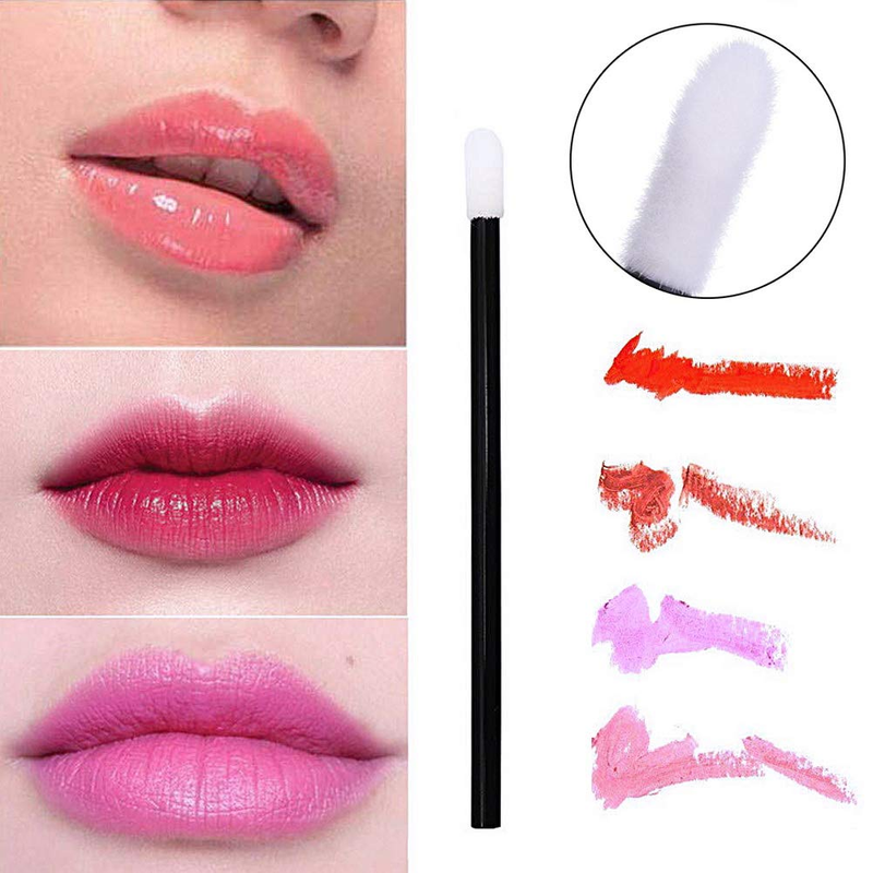 Pimoys Lip Brushes, 200Pcs/Set Disposable Lip Brushes Make up Brush Lipstick Lip Item image 3