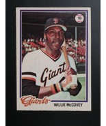 1978 1978 RB &amp; 1979 O-Pee-Chee OPC Willie McCovey Giants Baseball Card N... - £23.59 GBP