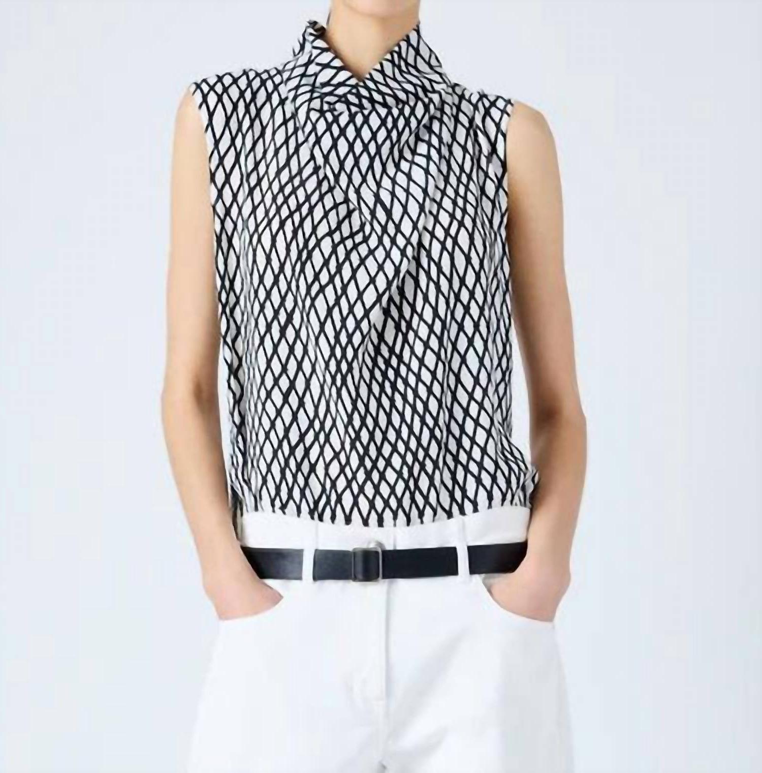 Proenza Schouler Valerie Top In Printed Viscose Size 4 - $271.26