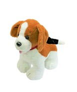 Build A Bear Puppy Dog Floppy Eared Stuffed Animal 14&quot; Black Butt - $21.16