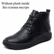Handmade Retro Autumn Winter Ankle Boots For Women Soft Rubber Sole Casual Warm  - £62.40 GBP