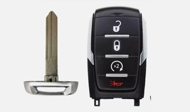 NEW OEM 2019 24 RAM 1500 REMOTE START KEY FOB W/ BLADE OHT-4882056  6858... - $114.33 CAD