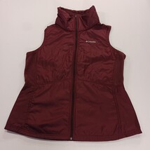 Columbia AK1147 Women's Red Mix It Around II Vest Full Zip Size Large  image 9