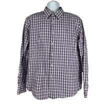 Egara Men&#39;s Plaid Non-Iron Slim Fit Long Sleeved Button Down Dress Shirt... - $20.57