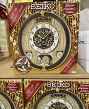 New Seiko Melodies in Motion  Animated Musical Christmas Carol Wall Clock 2022 - $129.62