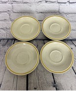 Hearthside Garden Festival Stoneware Japan Set of 4 Saucers 6.25&quot; (E3) - $14.85