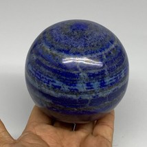 2.52 lbs, 3.5&quot; (84mm), Lapis Lazuli Sphere Ball Gemstone @Afghanistan, B... - £298.75 GBP