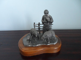 Michael Ricker Limited Edition Metal Pewter Sculpture - $75.00