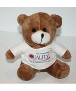 Puli Intl Teddy Bear Brown Plush 8" Stuffed Tony Soft Toy Quality Care T... - $8.32