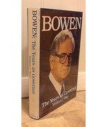 1981 Book BOWEN The Years As Governor –Signed by Gov Otis Bowen &amp; Willia... - £37.66 GBP