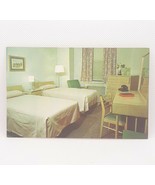 Vintage 1960s YWCA Laura Spelman Residence Interior Bedroom Postcard Unp... - £4.71 GBP