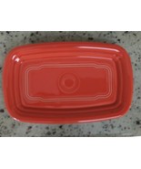 FIESTA 1pc POPPY BUTTER DISH PLATE ONLY  STONEWARE BNWT - £13.95 GBP