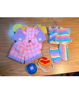 1985 Cabbage Patch Kids Coleco Circus Outfit 6 Pcs Clown Mask Doll Cloth... - £21.13 GBP