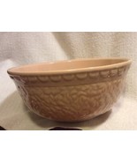 Vintage Haeger Beige Textured Mixing Bowl - $11.29