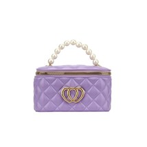 2023 New  Bag Women&#39;s Rectangular  Hand-held Chain Cosmetic Bag Jelly Bag Mobile - £51.69 GBP