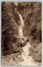 Columbia River Hwy Oregon RPPC Waukeena Falls Real Photo Postcard A46 - £6.43 GBP