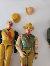 Vintage Lanard The Corps Boomerang Billie Shark 4&quot; Action Figure Lot Of 3 1986 - £13.55 GBP