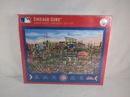 Chicago Cubs Find Joe Journeyman Search &amp; Find Joe Puzzle 500 Pc Wrigley Field - £13.54 GBP