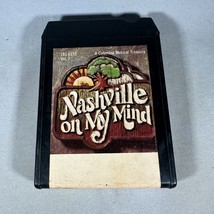 Nashville On My Mind 8 Track Tape Volume 7 Columbia Musical Treasury - $178.01 MXN