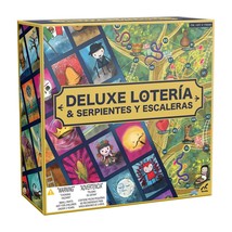 DELUXE LOTERIA AND SERPIENTES Y ESCALERAS TRADITIONAL MEXICAN FAMILY GAM... - $49.99