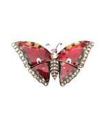 Fabergé Victor Mayer European Cut Diamonds 18K Yellow Gold Butterfly Brooch - £63,726.78 GBP