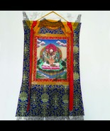 Buddhist Dorje Sempa Vajrasattva Buddha Thanka Painting-Made in Nepal - $69.99