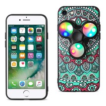 [Pack Of 2] Reiko iPhone 7/8/SE2 Case Design The Inspiration Of Peacock With ... - £16.37 GBP