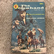The Gunhand Paul Evan Lehman Pulp Action Western Pyramid Books Paperback 1956 - £9.77 GBP