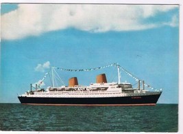 Postcard MS Europa Norddeutscher Lloyd Bremen Shipboard Cancel 30.9.68 - £3.71 GBP